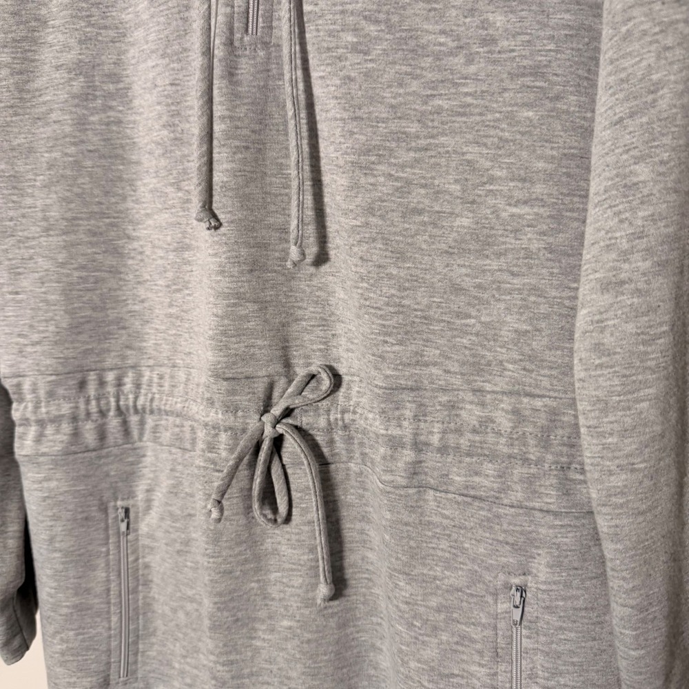 Brigitte Brianna Modest Essential Sweatshirt Dress (M 4-8) Hooded French Terry - Picture 4 of 13